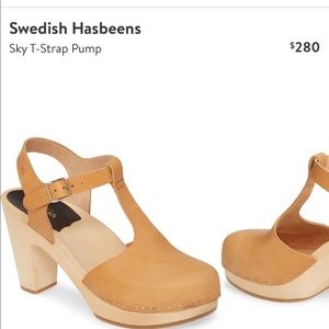 Swedish Hasbeens Sky T-Strap Pump